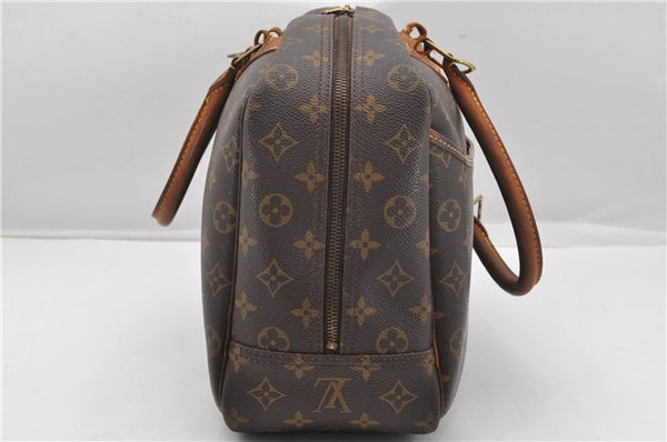 Authentic Louis Vuitton Monogram Deauville Hand Bag M47270 LV Junk K4586