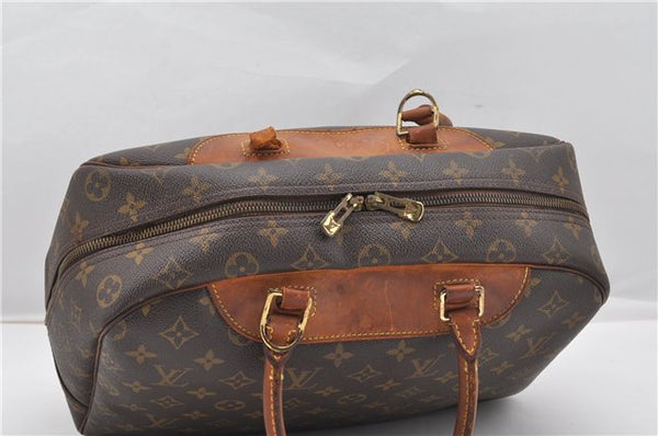 Authentic Louis Vuitton Monogram Deauville Hand Bag M47270 LV Junk K4586