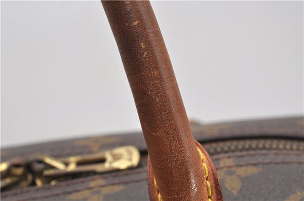 Authentic Louis Vuitton Monogram Deauville Hand Bag M47270 LV Junk K4586