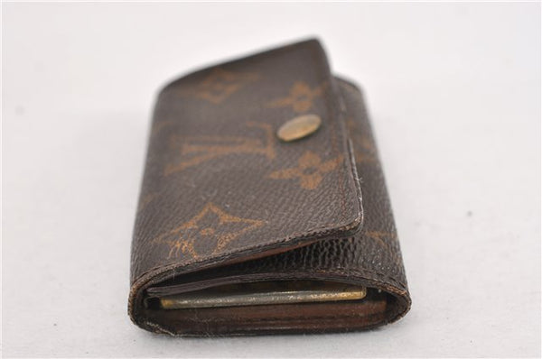 Authentic Louis Vuitton Monogram Multicles 4 Four Hooks Key Case M62631 LV K4593