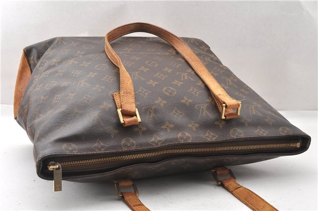 Authentic Louis Vuitton Monogram Cabas Mezzo Shoulder Tote Bag M51151 LV K4596