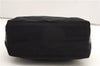 Authentic GUCCI Vintage Shoulder Hand Bag Nylon Leather 0000602 Black  K4599
