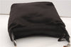 Authentic GUCCI Bamboo Shoulder Hand Bag Purse Nylon Enamel 0000531 Brown K4600