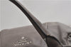 Authentic PRADA Vintage Leather Nappa Shoulder Tote Bag Purse Gray K4602