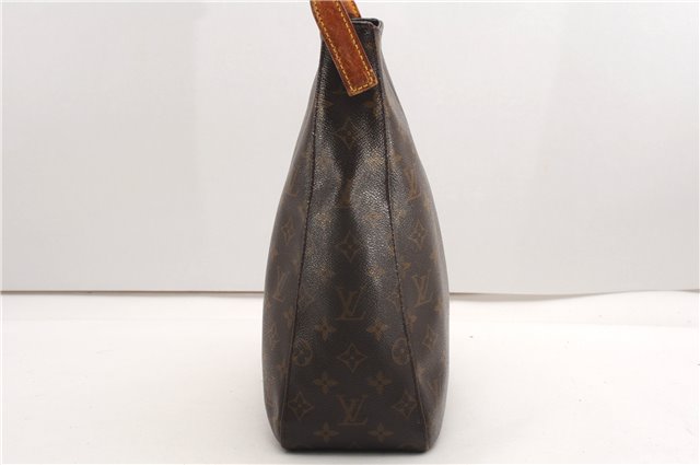 Authentic Louis Vuitton Monogram Looping GM Shoulder Bag M51145 LV K4605