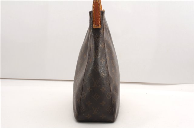 Authentic Louis Vuitton Monogram Looping GM Shoulder Bag M51145 LV K4605