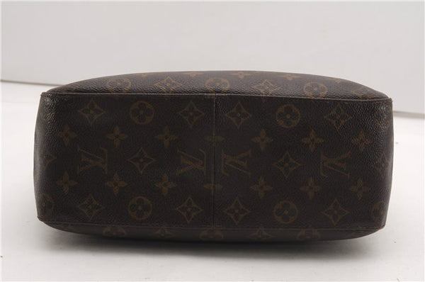 Authentic Louis Vuitton Monogram Looping GM Shoulder Bag M51145 LV K4605
