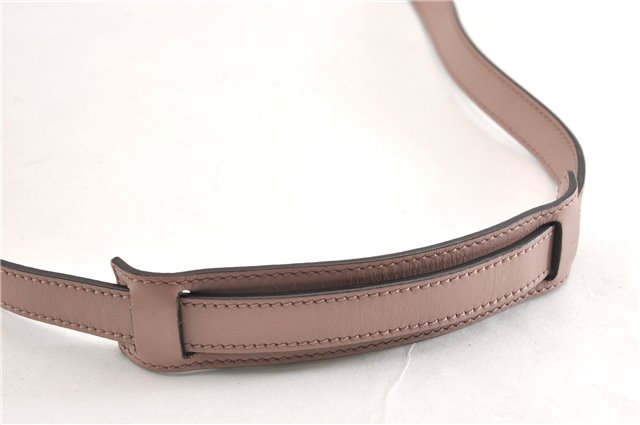 Authentic GUCCI Shoulder Cross Body Bag GG Nylon Leather 314529 Light Gray K4608