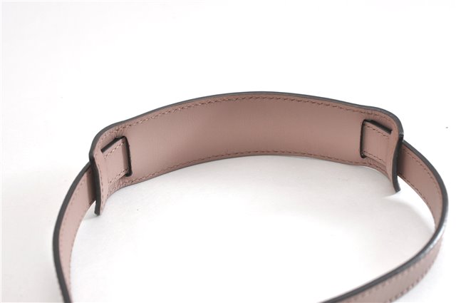 Authentic GUCCI Shoulder Cross Body Bag GG Nylon Leather 314529 Light Gray K4608