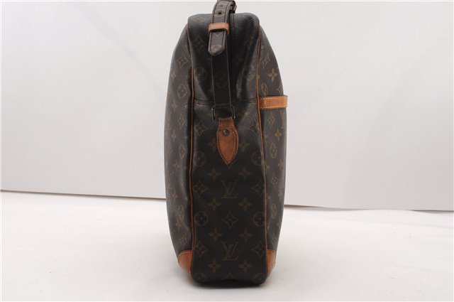 Authentic Louis Vuitton Monogram Danube 28 Shoulder Cross Body Bag LV K4612