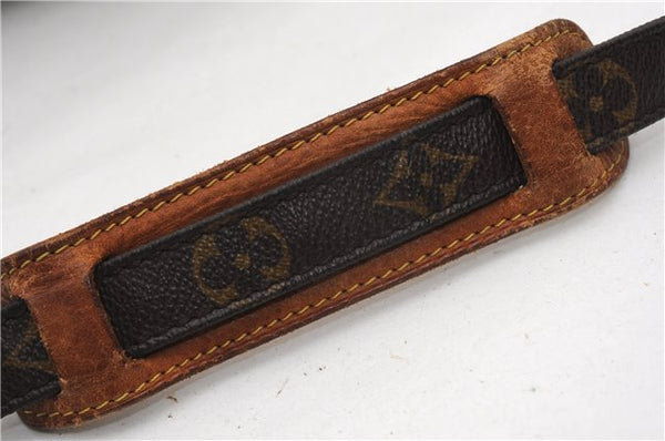 Authentic Louis Vuitton Monogram Danube 28 Shoulder Cross Body Bag LV K4612