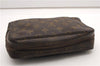 Auth Louis Vuitton Monogram Trousse Toilette 23 Clutch Hand Bag Old Model K4614