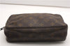 Auth Louis Vuitton Monogram Trousse Toilette 23 Clutch Hand Bag Old Model K4614