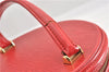 Authentic Louis Vuitton Epi Cannes Red Cosmetic Hand Bag M48037 LV Junk K4616