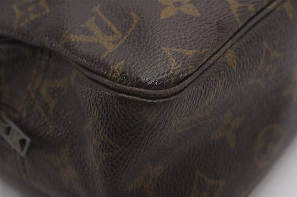 Auth Louis Vuitton Monogram Trousse Toilette 28 Clutch Hand Bag Old Model K4619