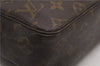 Auth Louis Vuitton Monogram Trousse Toilette 28 Clutch Hand Bag Old Model K4619