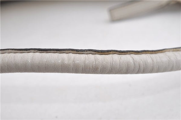 Authentic GUCCI Abbey Shoulder Tote Bag GG Canvas Leather 189833 Brown K4623