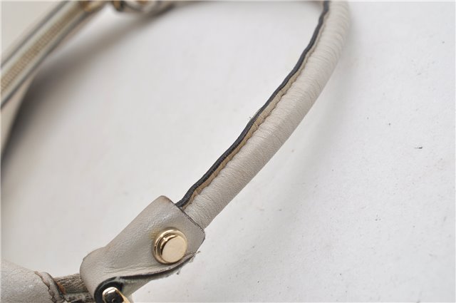 Authentic GUCCI Abbey Shoulder Tote Bag GG Canvas Leather 189833 Brown K4623