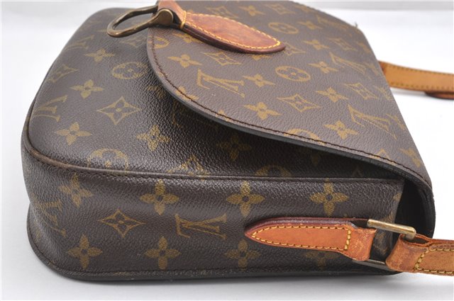 Auth Louis Vuitton Monogram Saint Cloud GM Shoulder Cross Bag Old Model LV K4625