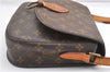Auth Louis Vuitton Monogram Saint Cloud GM Shoulder Cross Bag Old Model LV K4625