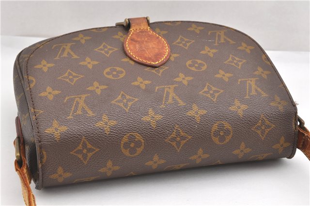 Auth Louis Vuitton Monogram Saint Cloud GM Shoulder Cross Bag Old Model LV K4625