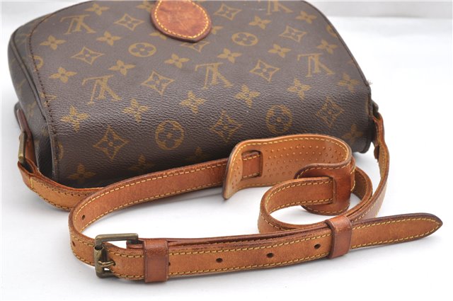 Auth Louis Vuitton Monogram Saint Cloud GM Shoulder Cross Bag Old Model LV K4625