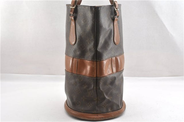 Authentic Louis Vuitton Monogram Bucket GM Shoulder Bag T42236 USA Model K4626