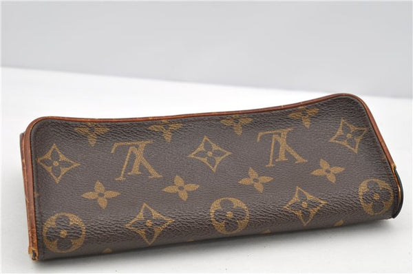 Authentic Louis Vuitton Monogram Pochette Twin PM Shoulder Bag M51854 LV K4627