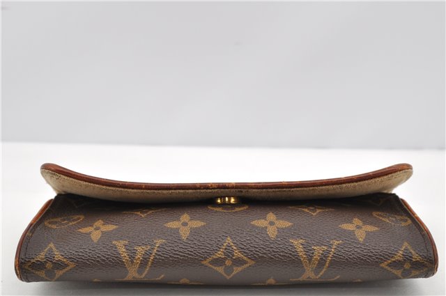 Authentic Louis Vuitton Monogram Pochette Twin PM Shoulder Bag M51854 LV K4627