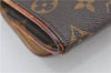 Authentic Louis Vuitton Monogram Pochette Twin PM Shoulder Bag M51854 LV K4627