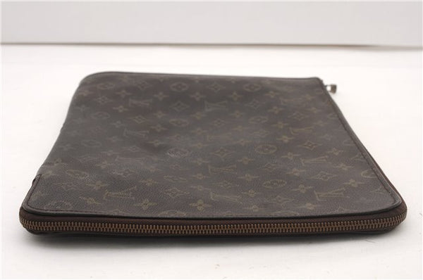 Authentic Louis Vuitton Monogram Poche Documents Document Case M53400 LV K4629