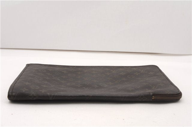 Authentic Louis Vuitton Monogram Poche Documents Document Case M53400 LV K4629