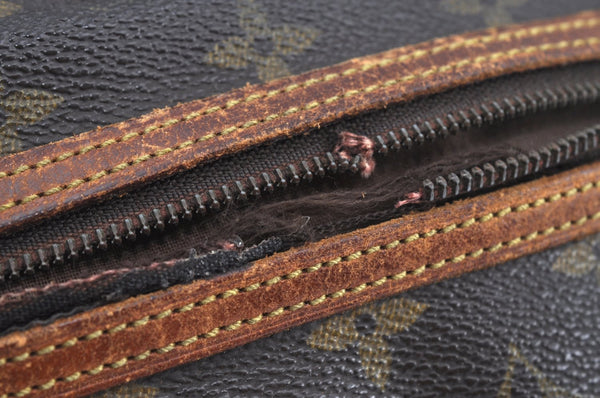 Auth Louis Vuitton Monogram Marly Dragonne GM M51825 Clutch Hand Bag Junk K4632