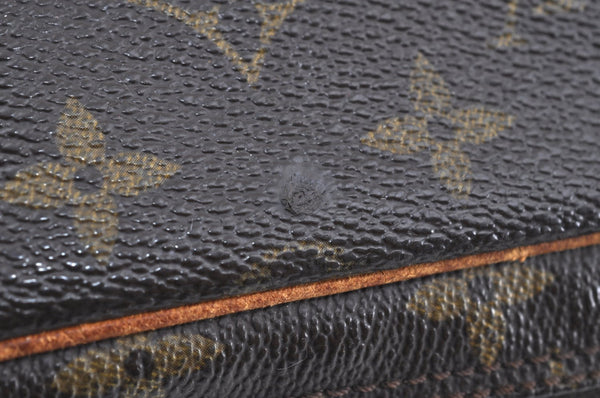 Auth Louis Vuitton Monogram Marly Dragonne GM M51825 Clutch Hand Bag Junk K4632