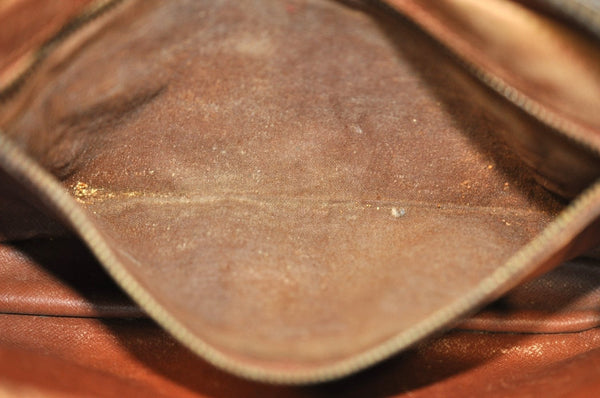 Auth Louis Vuitton Monogram Marly Dragonne GM M51825 Clutch Hand Bag Junk K4632