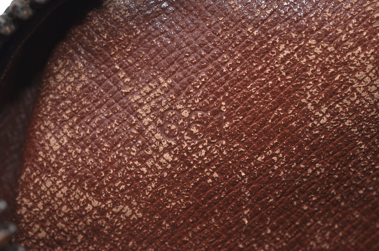 Auth Louis Vuitton Monogram Marly Dragonne GM M51825 Clutch Hand Bag Junk K4632