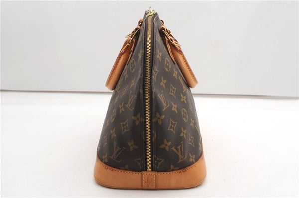 Authentic Louis Vuitton Monogram Alma Hand Bag Purse M51130 LV K4639