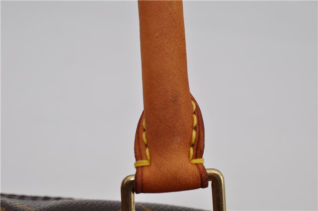 Authentic Louis Vuitton Monogram Deauville Hand Bag M47270 LV K4646