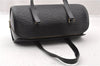Authentic Louis Vuitton Epi Soufflot Hand Bag Black M52222 LV K4647