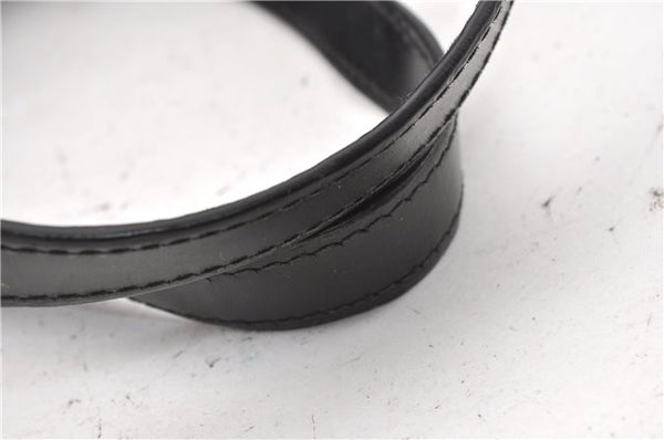 Authentic Louis Vuitton Epi Soufflot Hand Bag Black M52222 LV K4647