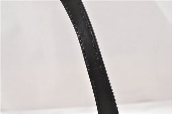 Authentic Louis Vuitton Epi Soufflot Hand Bag Black M52222 LV K4647