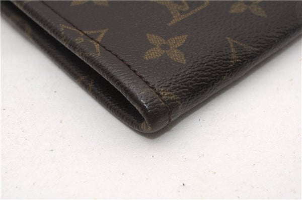 Authentic Louis Vuitton Monogram Poche Documents Document Case M53400 LV K4648