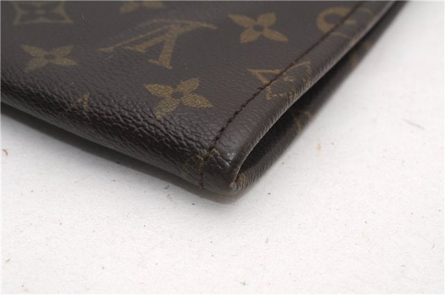 Authentic Louis Vuitton Monogram Poche Documents Document Case M53400 LV K4648