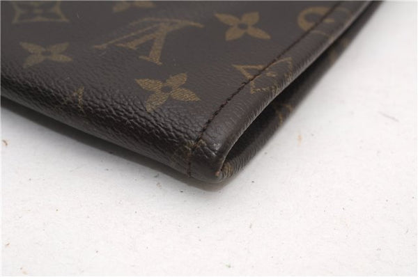 Authentic Louis Vuitton Monogram Poche Documents Document Case M53400 LV K4648