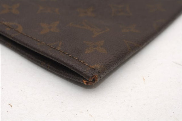 Authentic Louis Vuitton Monogram Poche Documents Document Case Old Model K4650