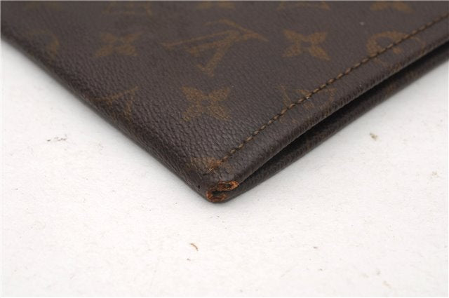 Authentic Louis Vuitton Monogram Poche Documents Document Case Old Model K4650