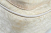 Authentic Christian Dior Trotter Shoulder Hand Bag Nylon Leather White K4651