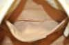 Authentic Christian Dior Trotter Shoulder Hand Bag Nylon Leather White K4651