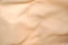 Authentic Christian Dior Trotter Shoulder Hand Bag Nylon Leather White K4651