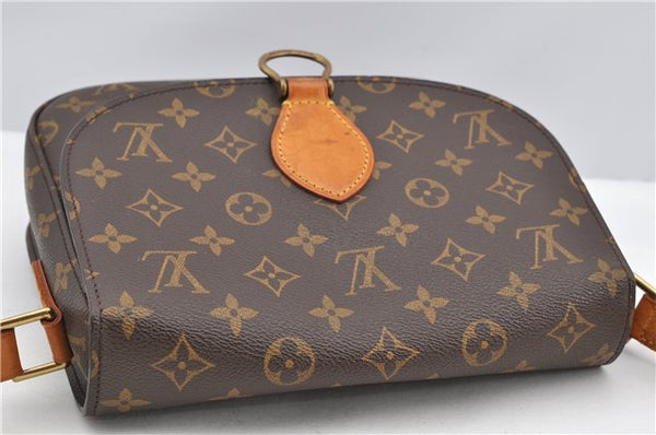 Authentic Louis Vuitton Monogram Saint Cloud GM M51242 Shoulder Cross Bag K4654